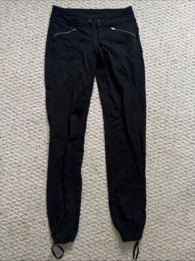 Athleta Black Jogger Sweatpants with Zip Pockets